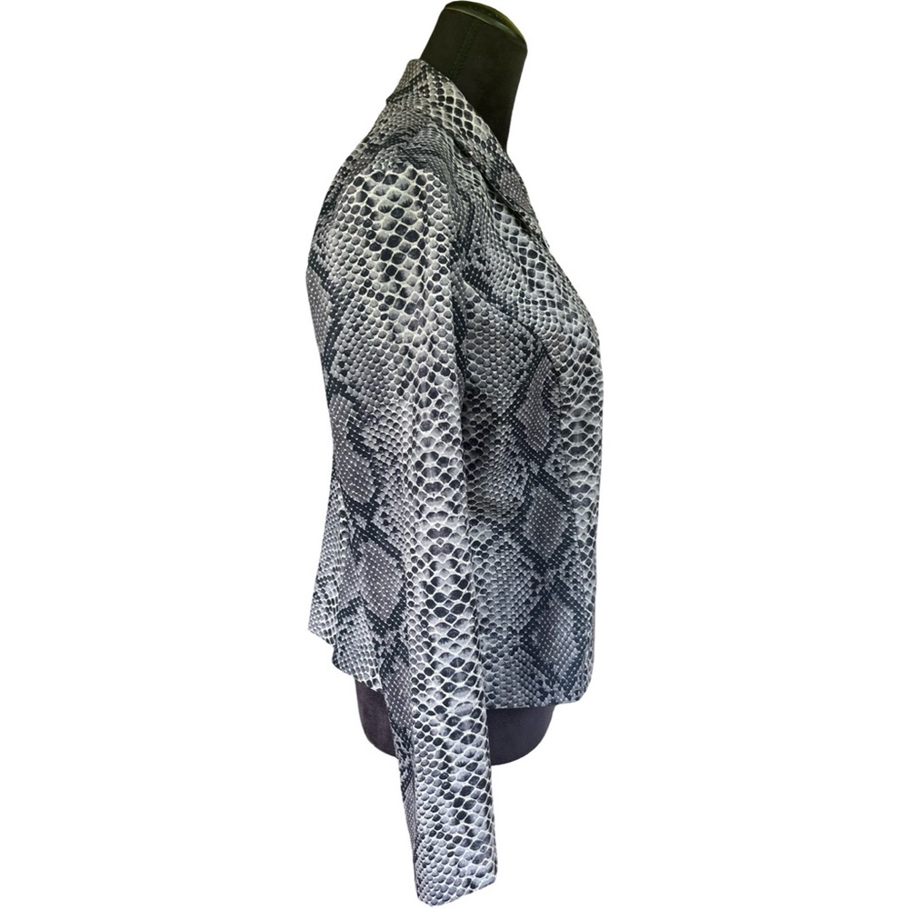 Vintage Y2K Snakeskin print jacket - Picture 3 of 5
